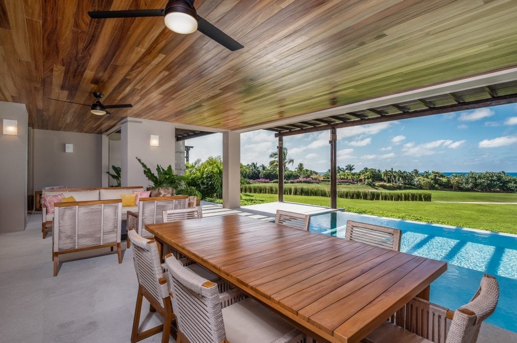 Golf course condo