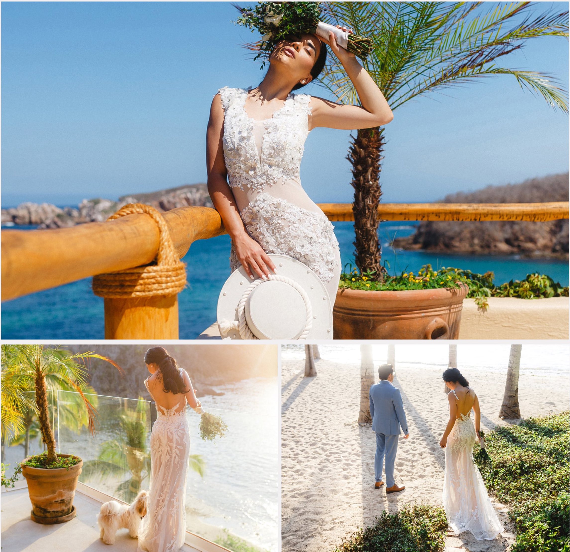 Costa Careyes wedding venue with ocean views