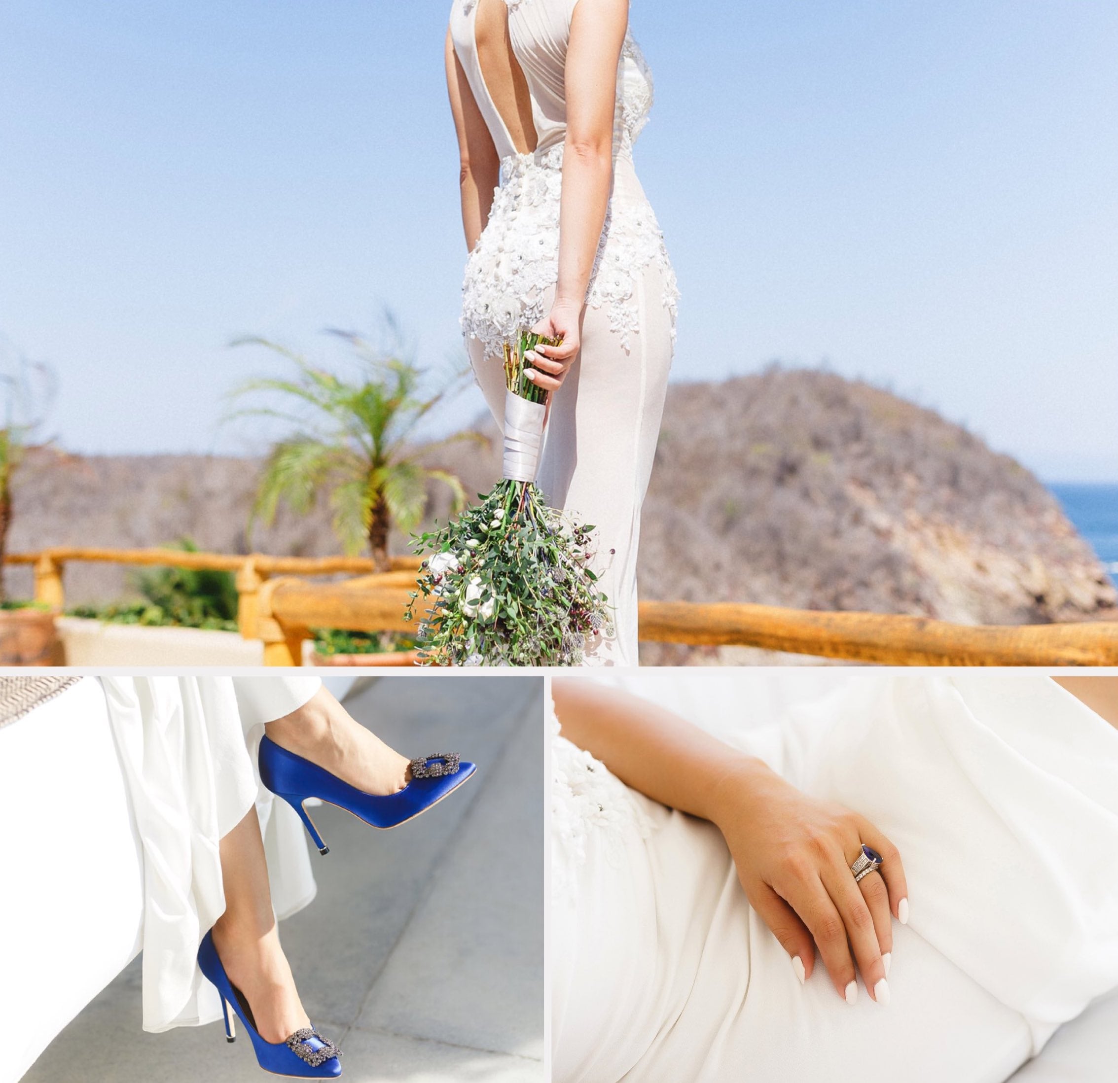 Elegant wedding venue setup in Costa Careyes