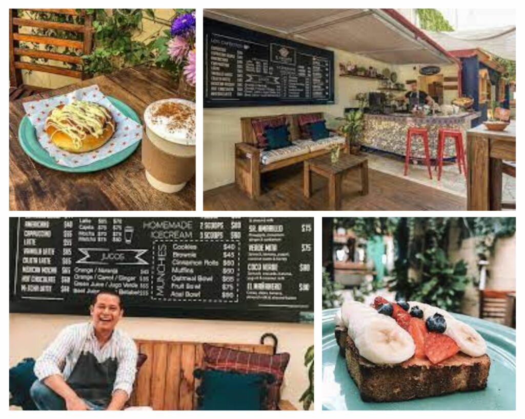 Cafecito de Mita, showcasing regional coffee and delicious baguettes