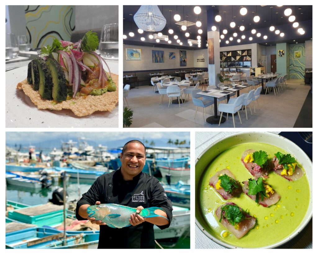 Elegant interior and exquisite dishes at Hector's Kitchen