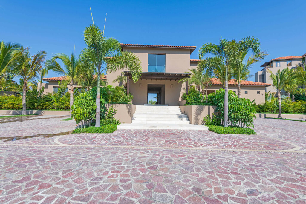 Entrance of the Clubhouse at Las Marietas Condo in Punta Mita