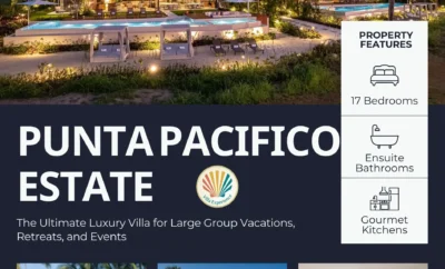 Punta Pacifico Estate: Punta Mita’s Newest Luxury Gem with 17 Suites for 38 Guests