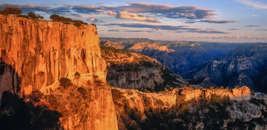 Copper Canyon Barrancas del Cobre panoramic view Mexico