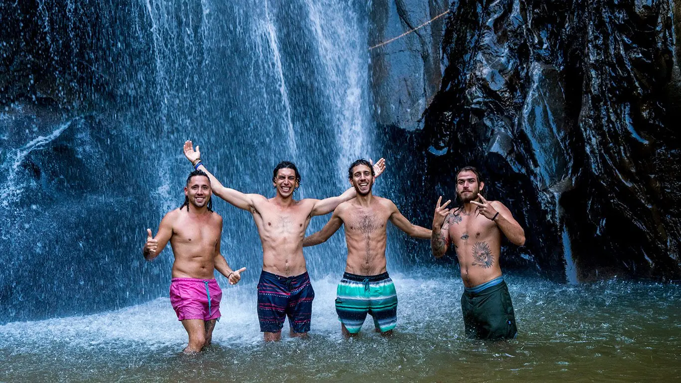 Yelapa waterfall excursion from mega yacht cruise, Puerto Vallarta