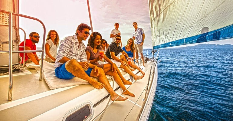 Sunset kayak and paddleboard tour to Los Arcos Marine Park